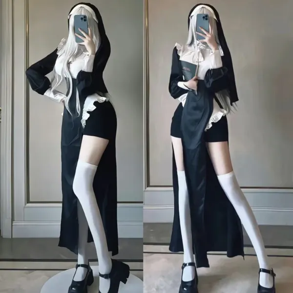 Lencería Nun Anime: Elegancia y Estilo en Cada Detalle - Imagen 2