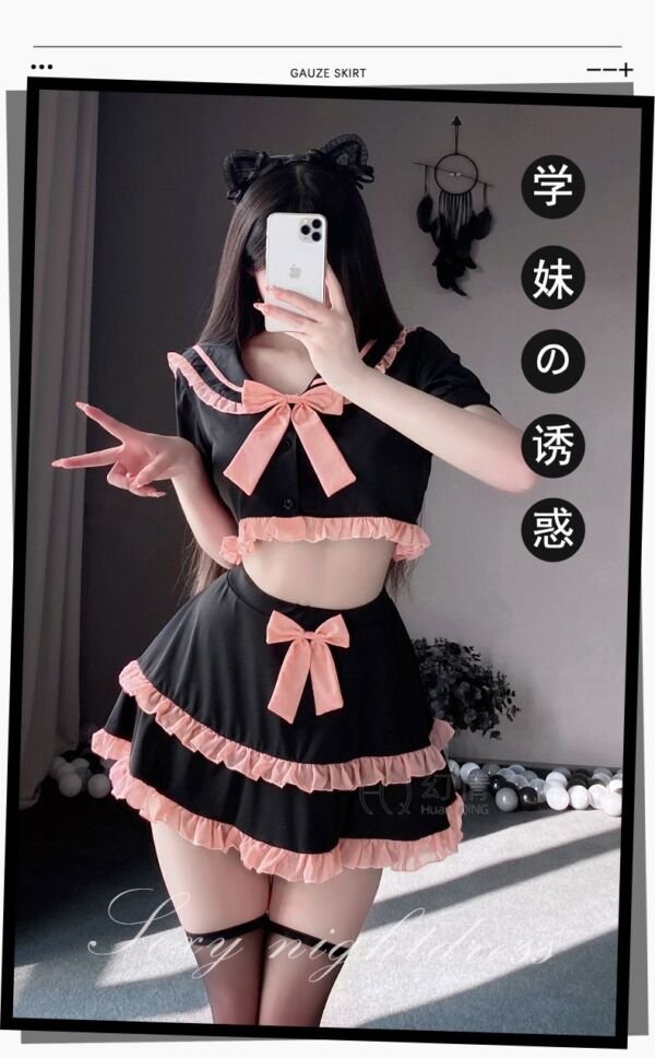 Discover the Charm of School Pink Lingerie - Imagen 2