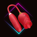 Explora el Vibrador de Rosa de Doble Función