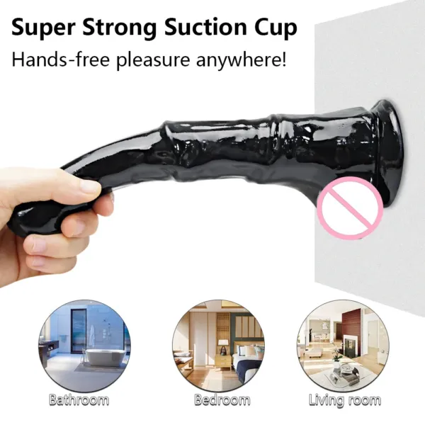 Exploring the Features of the Giant Horse Anal Dildo - Imagen 2