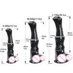 Exploring the Features of the Giant Horse Anal Dildo - Imagen 4