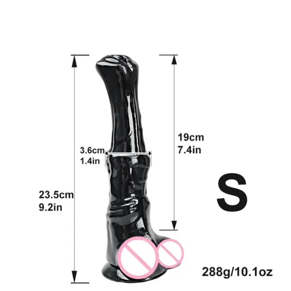 Exploring the Features of the Giant Horse Anal Dildo - Imagen 6