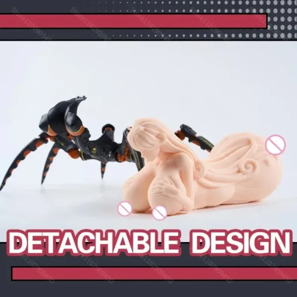 Exploring the Spider Anime Silicone Pocket Vagina for Men - Imagen 3