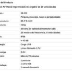 Descubre el Vibrador AV Wand Impermeable Recargable de 20 Velocidades - Imagen 6