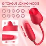 Explora el Vibrador de Rosa de Doble Función - Imagen 5