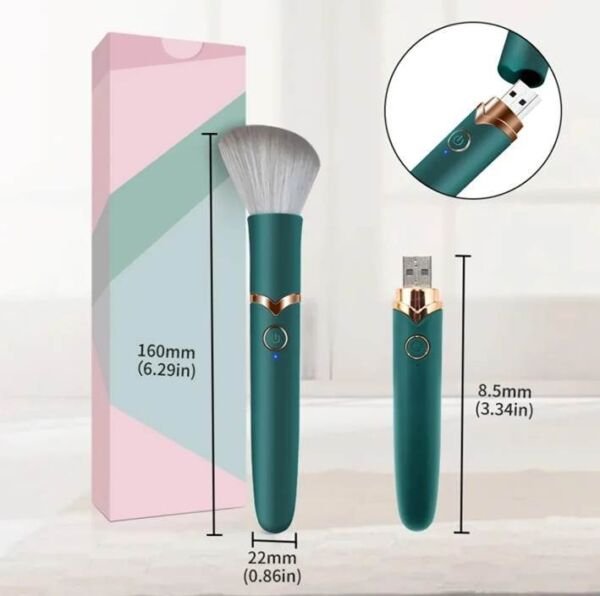 Estimulador y Vibrador Brocha Make Up: Innovación en Placer y Estilo - Imagen 5