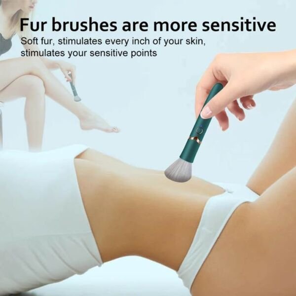 Estimulador y Vibrador Brocha Make Up: Innovación en Placer y Estilo - Imagen 7