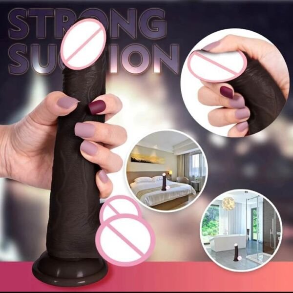 Descubre el Consolador Medio Recargable de 20 cm - Imagen 4