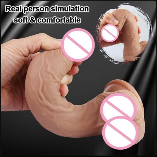 Exploring the Realistic 15cm Small Dildo - Imagen 4