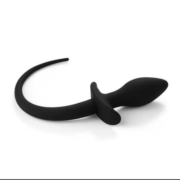 Exploring the Silicone Dog Tail Anal Plug - Imagen 4