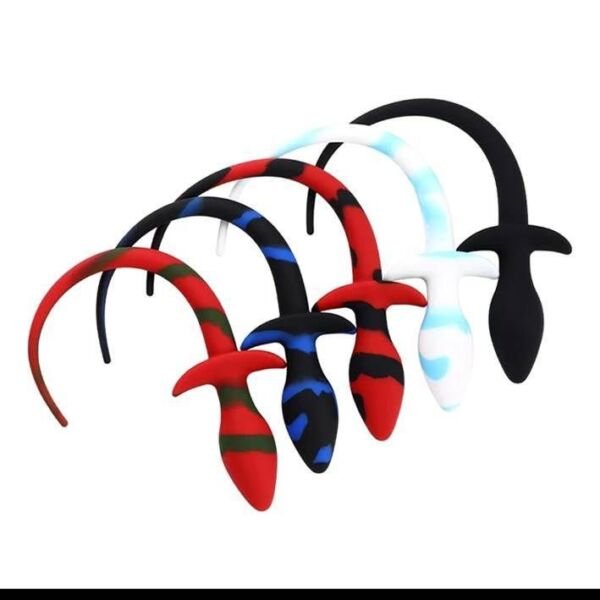 Exploring the Silicone Dog Tail Anal Plug - Imagen 7