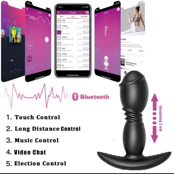 Revolutionize Your Experience with Bluetooth App Control Butt Plug - Imagen 8