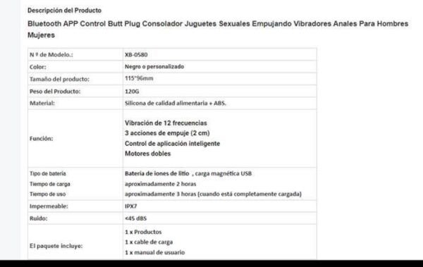 Revolutionize Your Experience with Bluetooth App Control Butt Plug - Imagen 11