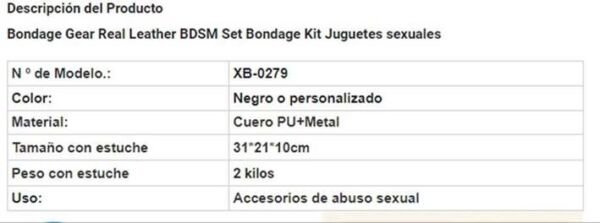 Bondage Tools Neck Black Cat - Imagen 6